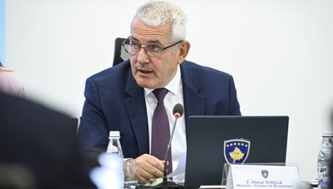 Sveçla: Po avancojmë reformën në Agjencinë e Menaxhimit të Emergjencave