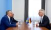 Takohet Hamza me ambasadorin Rudolph, flasin për zhvillimet politike dhe stabilitetin institucional Takohet Hamza me ambasadorin Rudolph, flasin për zhvillimet politike dhe stabilitetin institucional
