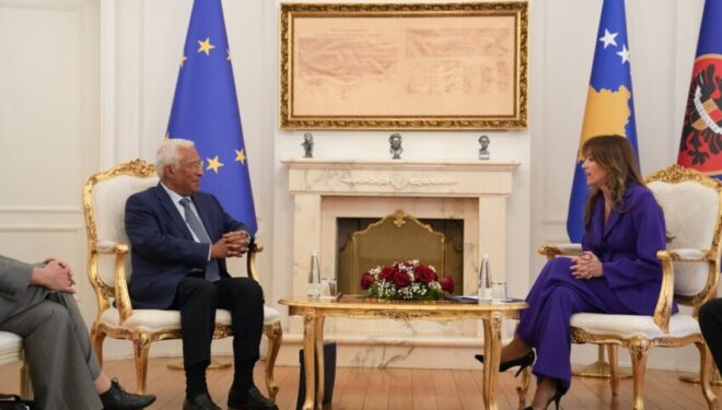 Rruga evropiane e Kosovës, temë diskutimi mes Haxhiut e Costas