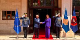 Haxhiu pret në takim presidentin e KE-së, Antonio Costa