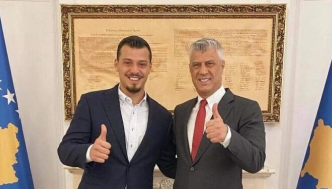 Endriti Thaçi publikon mesazhin e babait nga Haga për vdekjen e Sahit Jasharit