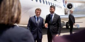 Samiti BE-Ballkan Perëndimor, Emanuel Macron arrin në Mal të Zi