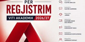 Kolegji AAB hap konkursin për regjistrimin e studentëve për vitin e ri akademik 𝟐𝟎𝟐𝟔/𝟐𝟕