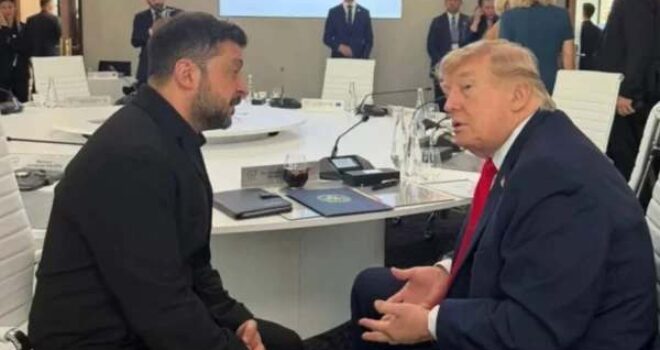 Zelensky e Trump takim ballë për ballë në samitin e G7, i pranishëm edhe Rubio, ja çfarë diskutuan dy liderët