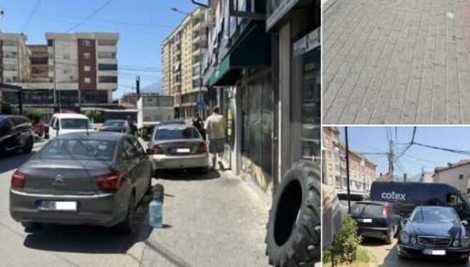 Policia në Prizren gjobit kundërvajtësit e raportuar nga qytetarët
