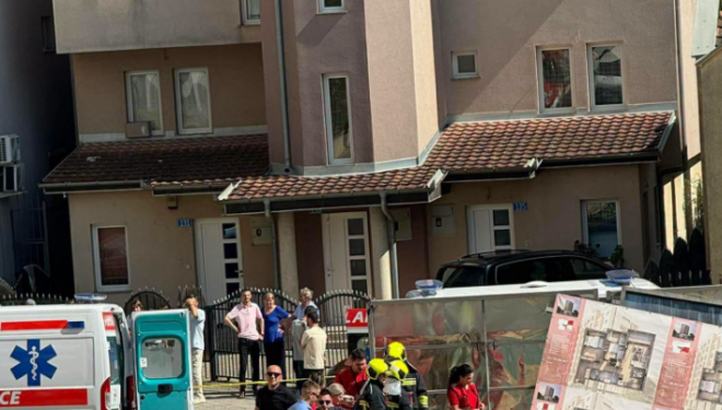 Konfirmohet nga Policia, dy punëtorë lëndohen pasi rrëzohet një kran në Prishtinë