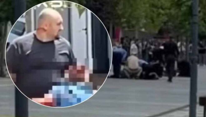 Pamje dramatike nga Podujeva – i dyshuari në skenën e krimit, ndërhyn me armë polici civil