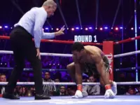 Anthony Joshua me stil, e nokauton boksierin shqiptar Kristian Prengën qysh në raundin e dytë