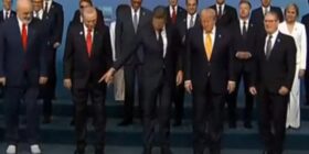 Atletet e bardha të Ramës marrin vëmendjen në Samitin e NATO-s, Rutte i tregon Trumpit