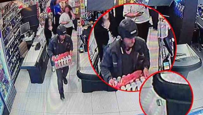 Një klient humbi 400 euro në Viva Market në Gjilan, kompania publikon pamjet e kamerave për gjetjen e pronarit
