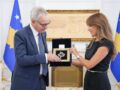 Haxhiu, pret në takim lamtumirës ambasadorin belg Cuvelier, e falënderon për mbështetjen ndaj Kosovës