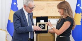 Haxhiu, pret në takim lamtumirës ambasadorin belg Cuvelier, e falënderon për mbështetjen ndaj Kosovës