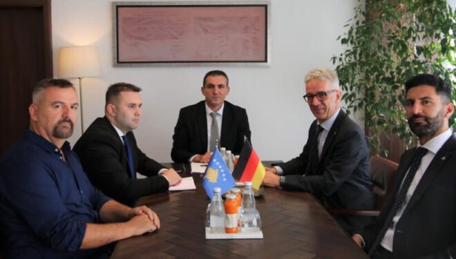 Kryeprokurori Gashi dhe ambasadori gjerman Rudolph diskutojnë forcimin e sundimit të ligjit dhe luftën kundër korrupsionit