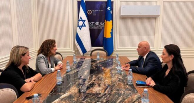 Gjini takohet me ambasadoren e Izraelit: Marrëdhëniet me ta janë të një rëndësie të veçantë e strategjike për ne