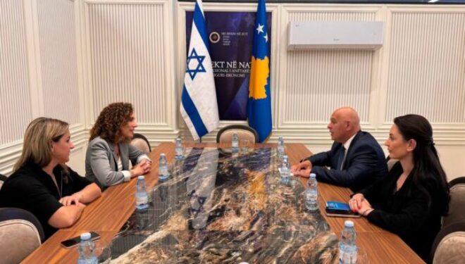 Gjini takohet me ambasadoren e Izraelit: Marrëdhëniet me ta janë të një rëndësie të veçantë e strategjike për ne