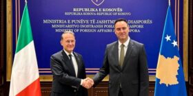 Vizita e zv.ministrit të jashtëm italian, MPJ del me njoftim: Konjufca dhe Cirielli biseduan për integrimin evropian të Kosovës
