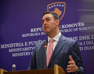 Konjufca i kërkon BE-së dënim të deklaratave të ministres serbe për “spastrim etnik” në Kosovë