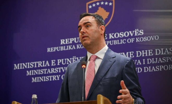 Konjufca i kërkon BE-së dënim të deklaratave të ministres serbe për “spastrim etnik” në Kosovë