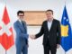 Kurti pret në takim lamtumirës Sprecher, e falënderon për bashkëpunimin dhe kontributin e dhënë