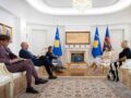 Palatova në takim me Haxhiun: Kosova të sigurojë unitet politik, ta bëjë anëtarësimin në BE synim të përbashkët Palatova në takim me Haxhiun: Kosova të sigurojë unitet politik, ta bëjë anëtarësimin në BE synim të përbashkët