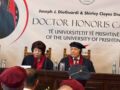 “Kosova nuk ishte vetëm”, Universiteti i Prishtinës nderon çiftin DioGuardi me titullin “Doctor Honoris Causa”