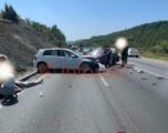 Aksident me të lënduar në rrugën Gjilan–Prishtinë