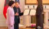 Haxhiu u dorëzon dekretet e shtetësisë Joe dhe Shirley DioGuardit Haxhiu u dorëzon dekretet e shtetësisë Joe dhe Shirley DioGuardit