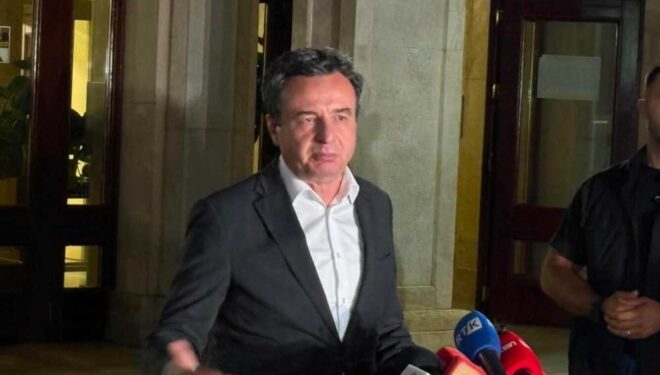 Kurti pas takimit me Abdixhikun: Nuk kemi marrëveshje politike, zgjedhjet e reja mund të shkaktohen