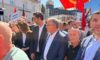Hamza bashkë me deputetë të PDK-së i bashkohen protestës kundër vendimit në Hagë