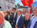 Hamza bashkë me deputetë të PDK-së i bashkohen protestës kundër vendimit në Hagë