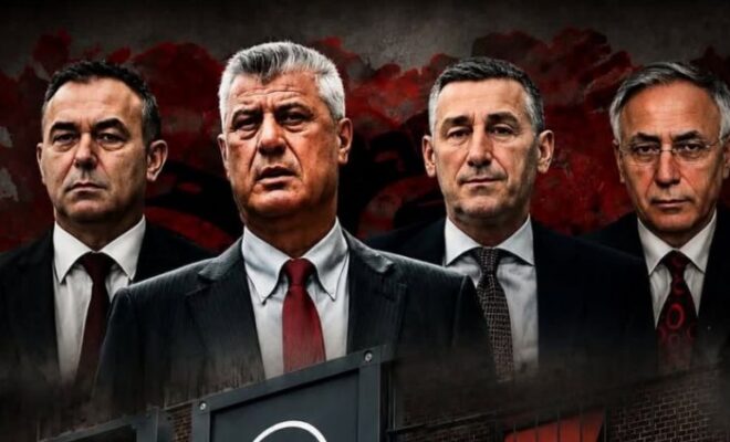 2 orë pritet të zgjasë aktgjykimi ndaj Thaçit, Veselit, Selimit e Krasniqit
