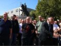Haradinaj nga protesta në Prishtinë: Liri për çlirimtarët – Rroftë UÇK!