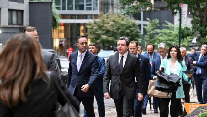 Konjufca në New York: Diskutuam me partnerët për sigurinë, ekonominë dhe aktgjykimin ndaj ish-krerëve të UÇK-së