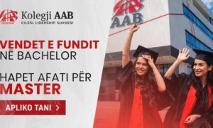 Vendet e fundit në Bachelor po plotësohen me shpejtësi – Kolegji AAB hap konkursin për studimet Master!