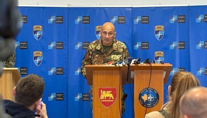 Vergori: Optimizimi i KFOR-it nuk nënkupton tërheqje nga Kosova