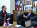 Gërvalla takon ambasadorin austriak, flasin për reformën në drejtësi dhe bashkëpunimin juridik Gërvalla takon ambasadorin austriak, flasin për reformën në drejtësi dhe bashkëpunimin juridik