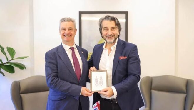 Ambasadori britanik pas takimit me Ramën: Kënaqësi të diskutoj për Lojërat Mesdhetare e planet ambicioze për Prishtinën