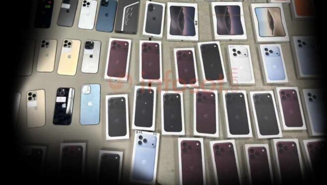 Dogana ndalon 121 telefona celularë të kontrabanduar në një subjekt afarist, ja ku i fshihte telefonat e paligjshëm