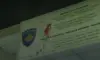 Protestuesit hedhin letrën e Arlinda Zekajt dhe ngjyrë të kuqe para objektit të Policisë së Kosovës