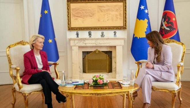 Takimi Haxhiu-Von der Leyen, Presidenca: U diskutua për zgjedhjen e presidentit dhe dënimin e ish-krerëve të UÇK-së