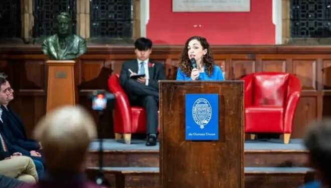 Osmani: Në Oxford Union, historia e Kosovës u dëshmua aty ku dëgjohen zërat e botës