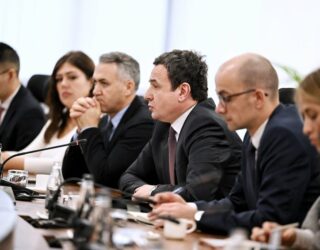 Kurti priti në takim Shefin e Zyrës së BE-së, atë të EULEX-it, ambasadorë të shteteve anëtare
