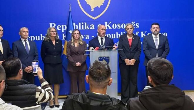 Haradinaj: Kurti dhe VV-ja të kthehen në Kuvend, ta votojmë Ligjin për Dhomat e Specializuara