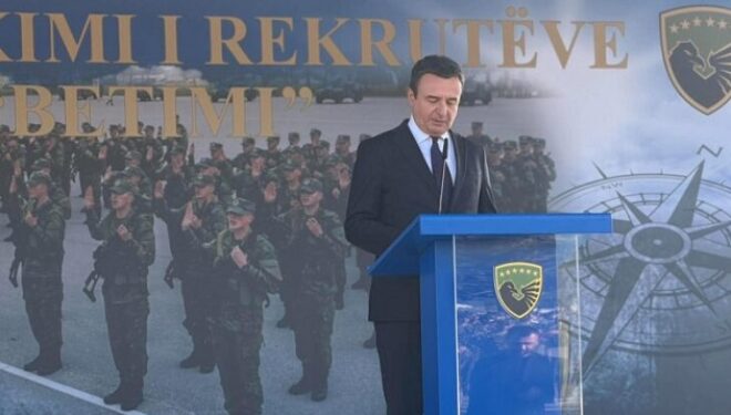Betohen 515 ushtarë të rinj, Kurti: Mbi 1 miliard euro investime në ushtri gjatë këtij mandati