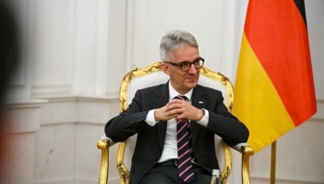 Ambasadori gjerman uron Presidenten e re: Gati të punojmë për agjendën evropiane të Kosovës