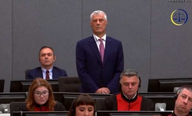 Më 17 nëntor shpallet aktgjykimi për rastin e dytë të Thaçit në Hagë
