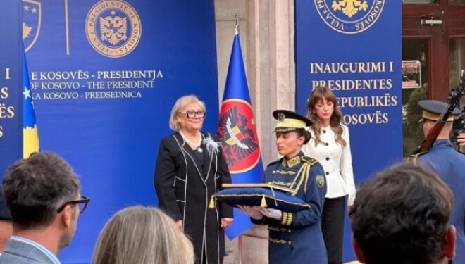 Justina Shiroka-Pula merr detyrën e presidentes së Kosovës