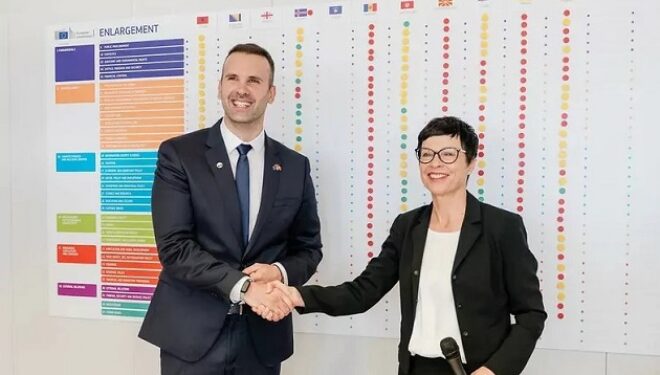 Mali i Zi mbyll edhe 3 kapituj me BE-në, Kos: Sot, do të mbyllim një kapitull me Shqipërinë