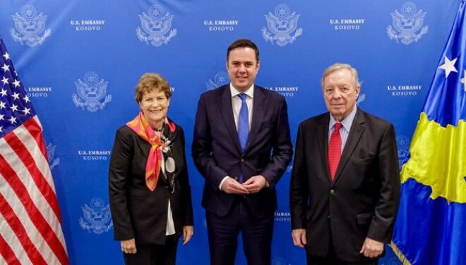 Abdixhiku takon senatorët amerikanë, thekson nevojën për rikthimin e Dialogut Strategjik